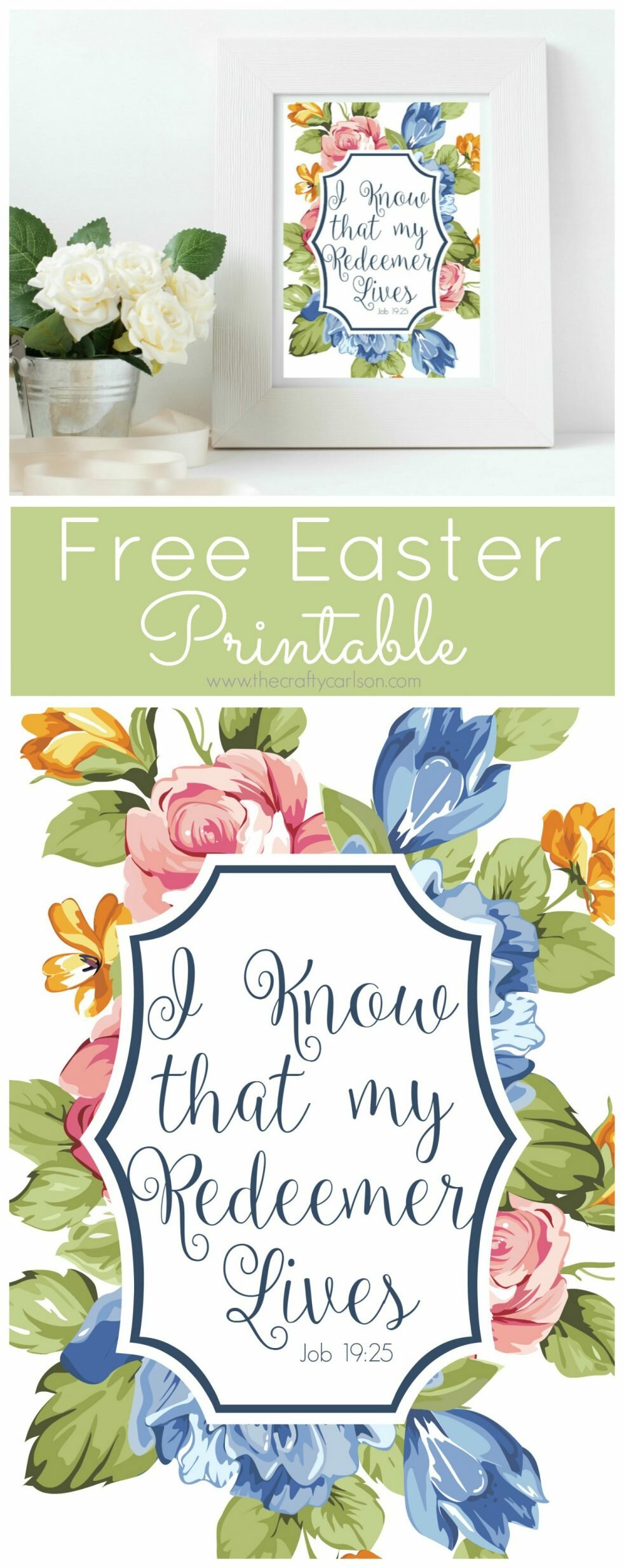 free easter printable featured image